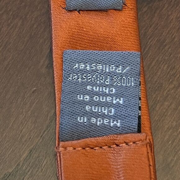 Madison Orange 100% Polyester Pre Tied Men’s BowTie Made In China - Picture 5 of 5